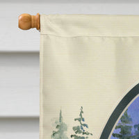 Cavalier Spaniel Flag Canvas House Size
