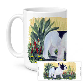 Caroline's Treasures SS8109CM15 French Bulldog Coffee Mug, 15 ounce, multicolor