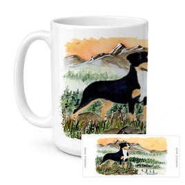Caroline's Treasures SS8119CM15 Entlebucher Mountain Dog Coffee Mug, 15 ounce, multicolor