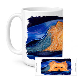 Caroline's Treasures SS8136CM15 Yorkie Coffee Mug, 15 ounce, multicolor