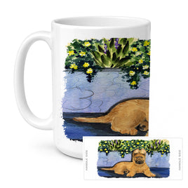 Caroline's Treasures SS8180CM15 Briard Coffee Mug, 15 ounce, multicolor