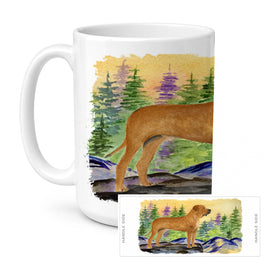Caroline's Treasures SS8195CM15 Tosa Inu Coffee Mug, 15 ounce, multicolor