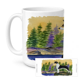 Caroline's Treasures SS8201CM15 Basenji Coffee Mug, 15 ounce, multicolor