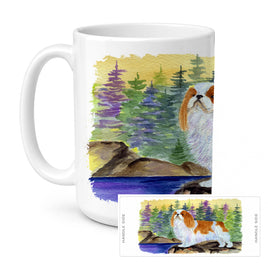 Caroline's Treasures SS8204CM15 English Toy Spaniel Coffee Mug, 15 ounce, multicolor