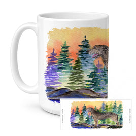 Caroline's Treasures SS8205CM15 Irish Wolfhound Coffee Mug, 15 ounce, multicolor