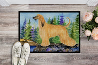 Afghan Hound Indoor or Outdoor Mat 24x36 Doormat