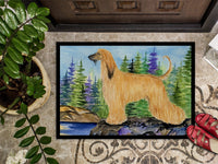 Afghan Hound Indoor or Outdoor Mat 24x36 Doormat
