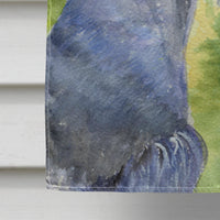 Cesky Terrier Flag Canvas House Size