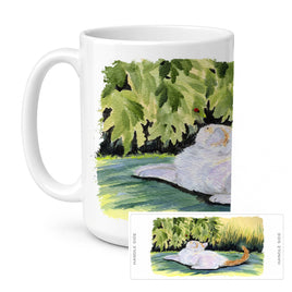 Caroline's Treasures SS8273CM15 Cat Coffee Mug, 15 ounce, multicolor