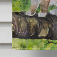Cat - Birman Flag Canvas House Size