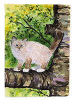 Cat - Birman Flag Garden Size