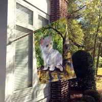 Cat - Ragdoll Flag Canvas House Size