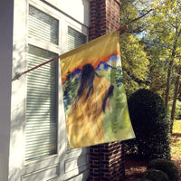 Briard Flag Canvas House Size
