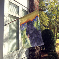 Briard Flag Canvas House Size
