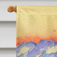 Briard Flag Canvas House Size
