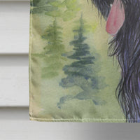 Briard Flag Canvas House Size