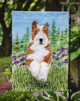 Bearded Collie Flag Garden Size