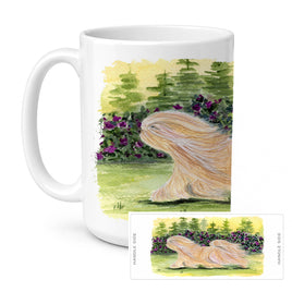 Caroline's Treasures SS8328CM15 Lhasa Apso Coffee Mug, 15 ounce, multicolor