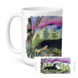 Caroline's Treasures SS8332CM15 Bernese Mountain Dog Coffee Mug, 15 ounce, multicolor