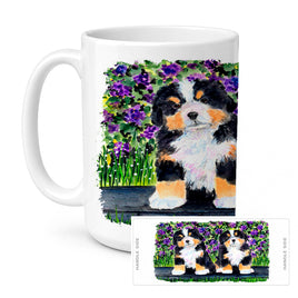 Caroline's Treasures SS8334CM15 Bernese Mountain Dog Coffee Mug, 15 ounce, multicolor