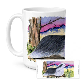 Caroline's Treasures SS8338CM15 Bearded Collie Coffee Mug, 15 ounce, multicolor