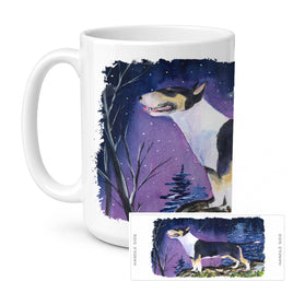 Caroline's Treasures SS8344CM15 Bull Terrier Coffee Mug, 15 ounce, multicolor