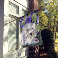 Coton de Tulear Flag Canvas House Size