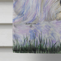 Coton de Tulear Flag Canvas House Size