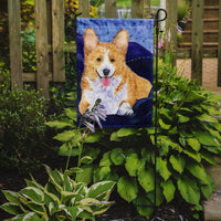 Corgi Flag Garden Size
