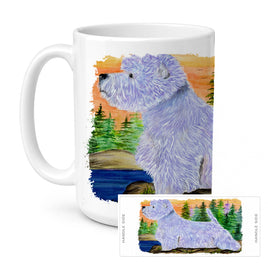 Caroline's Treasures SS8418CM15 Westie Coffee Mug, 15 ounce, multicolor