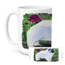 Caroline's Treasures SS8424CM15 Keeshond Coffee Mug, 15 ounce, multicolor