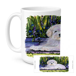Caroline's Treasures SS8430CM15 Coton de Tulear Coffee Mug, 15 ounce, multicolor