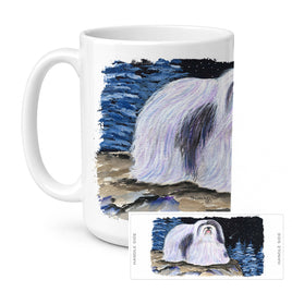 Caroline's Treasures SS8450CM15 Starry Night Havanese Coffee Mug, 15 ounce, multicolor