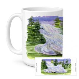 Caroline's Treasures SS8453CM15 Maltese Coffee Mug, 15 ounce, multicolor