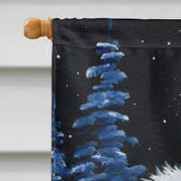 Starry Night Maltese Flag Canvas House Size