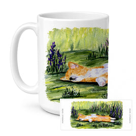 Caroline's Treasures SS8465CM15 Corgi Coffee Mug, 15 ounce, multicolor