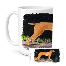 Caroline's Treasures SS8478CM15 Starry Night Vizsla Coffee Mug, 15 ounce, multicolor