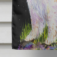 Starry Night Welsh Springer Spaniel Flag Canvas House Size