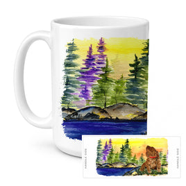 Caroline's Treasures SS8509CM15 American Water Spaniel Coffee Mug, 15 ounce, multicolor