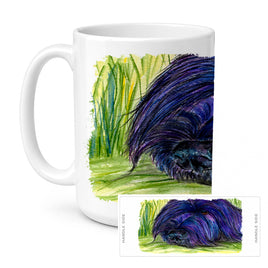 Caroline's Treasures SS8520CM15 Briard Coffee Mug, 15 ounce, multicolor