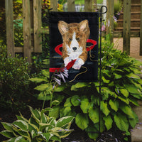 Corgi Flag Garden Size