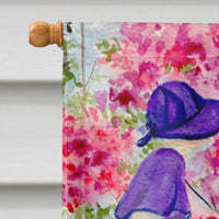 Corgi Flag Canvas House Size