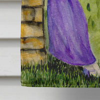 Corgi Flag Canvas House Size