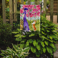 Corgi Flag Garden Size