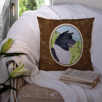 Akita Decorative   Canvas Fabric Pillow