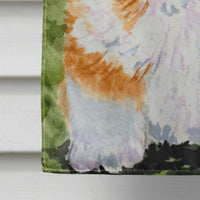 Corgi Flag Canvas House Size