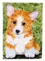 Corgi Flag Canvas House Size