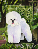 Bichon Frise Flag Garden Size