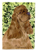 Cocker Spaniel Flag Canvas House Size
