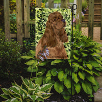 Cocker Spaniel Flag Garden Size